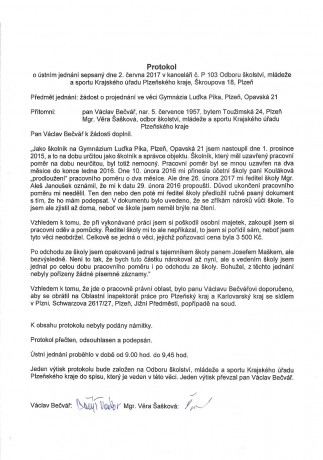 PODÁNÍ STÍŽNOSTI